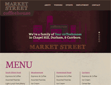 Tablet Screenshot of marketstcoffee.com